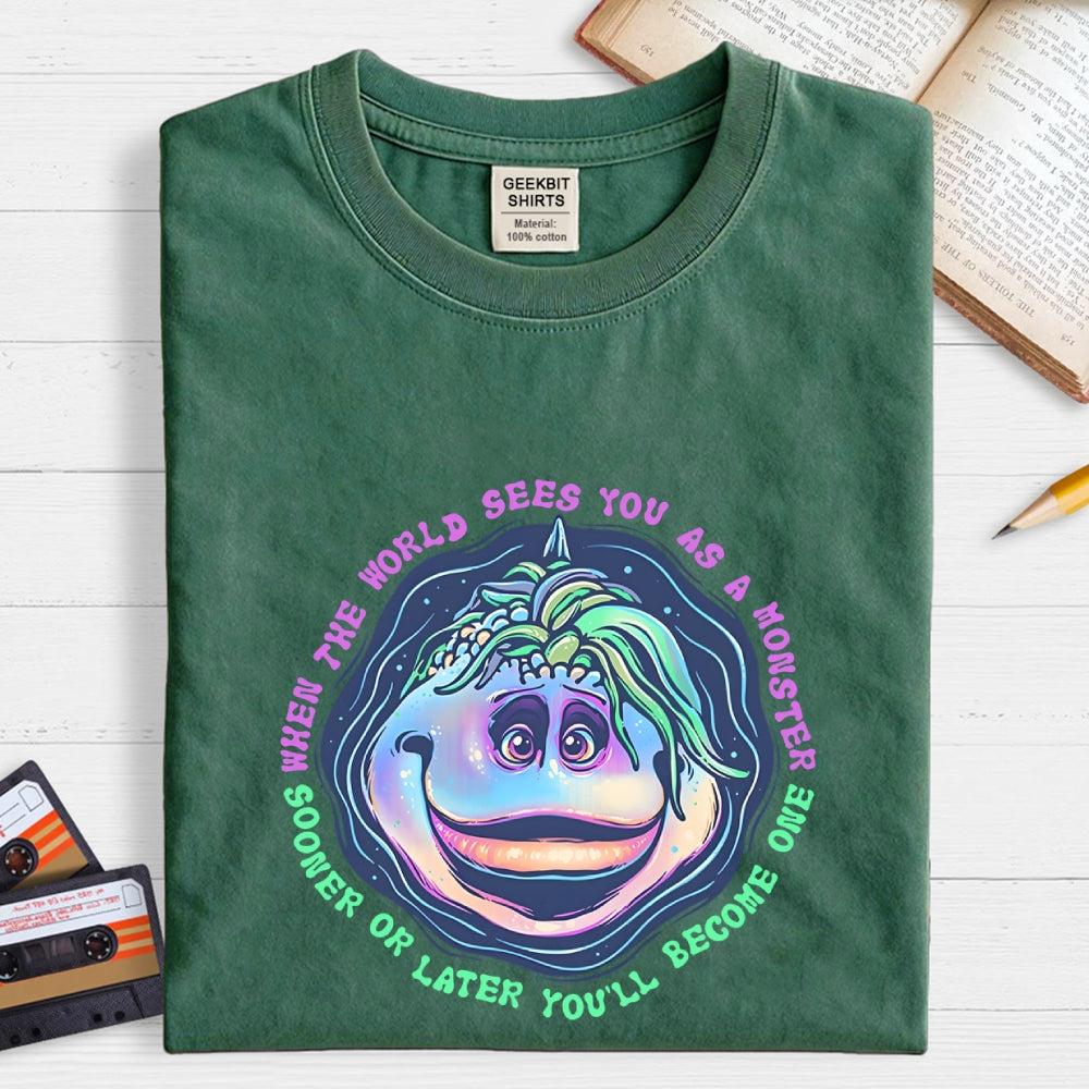 Becoming a Monster  T-Shirt