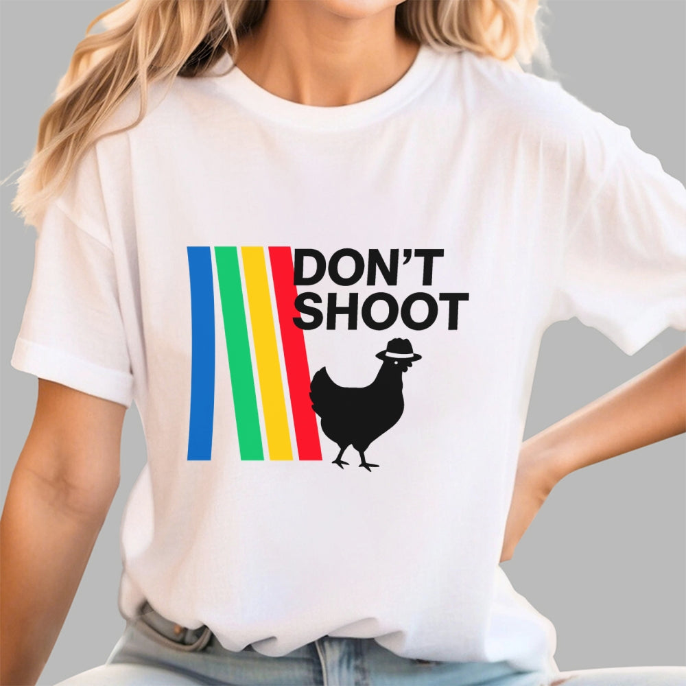 Don't Shoot Game Art Print  T-Shirt