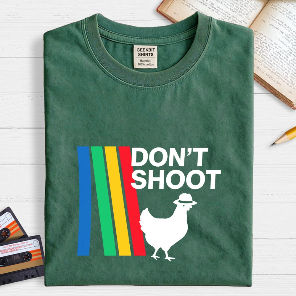 Don't Shoot Game Art Print  T-Shirt