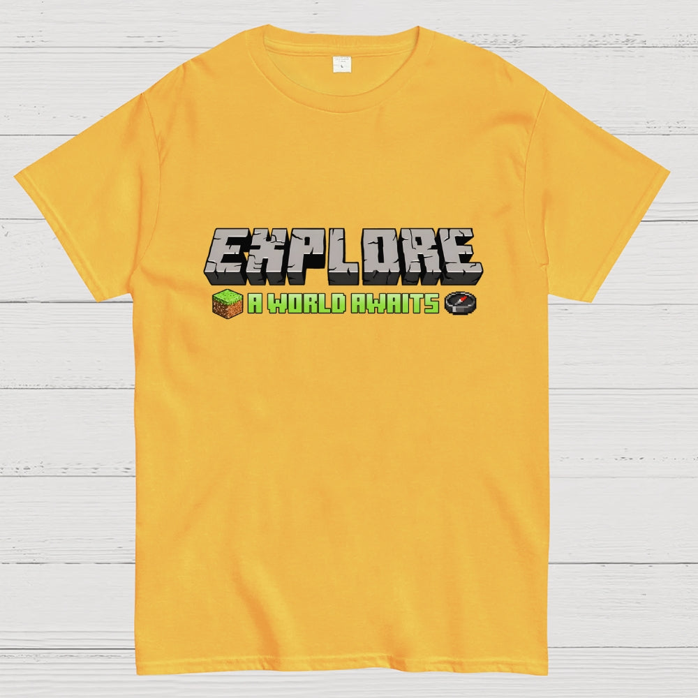Explore – A World Awaits  T-Shirt