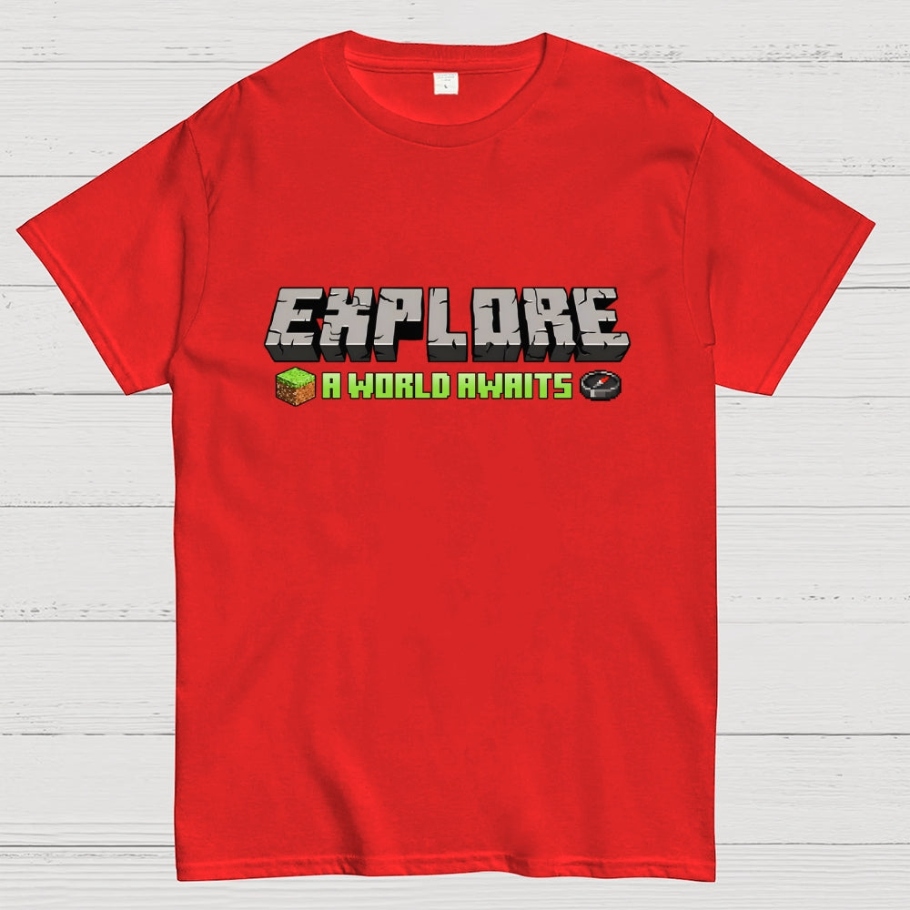 Explore – A World Awaits  T-Shirt