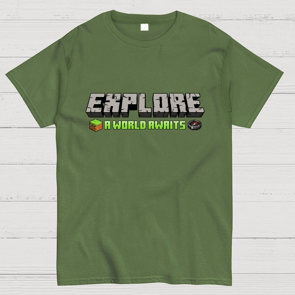 Explore – A World Awaits  T-Shirt