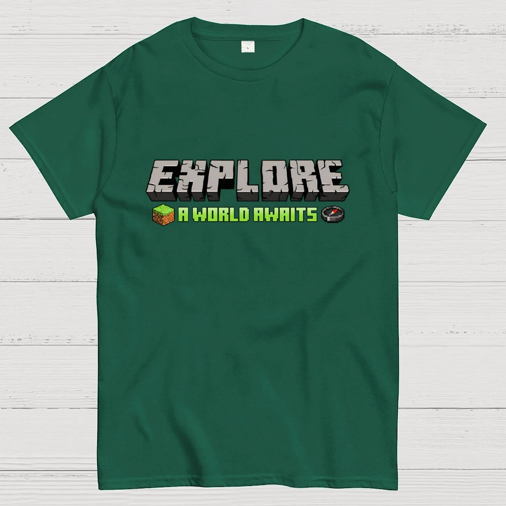 Explore – A World Awaits  T-Shirt