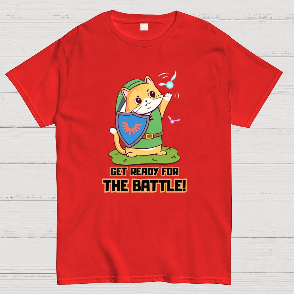 Get Ready For The Battle! Cat  T-Shirt