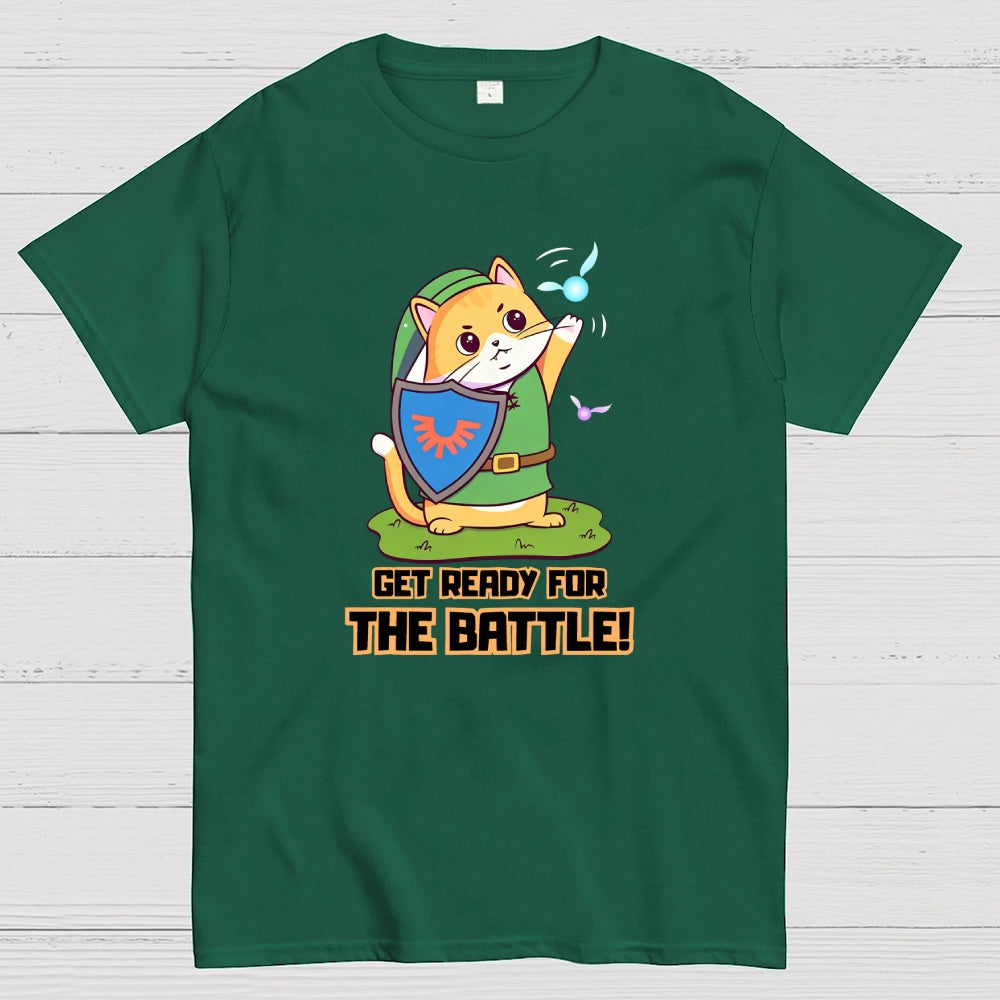 Get Ready For The Battle! Cat  T-Shirt