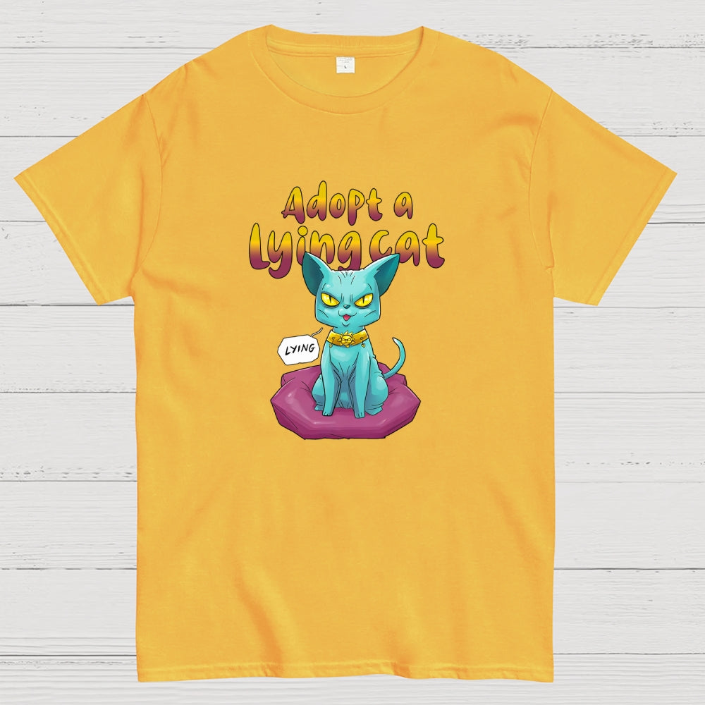 Lying Cat  T-Shirt