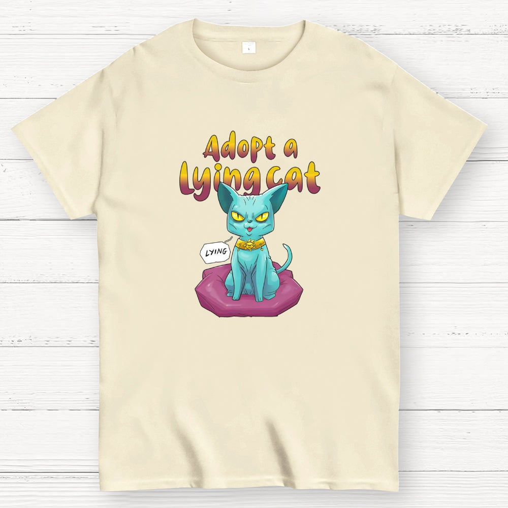 Lying Cat  T-Shirt