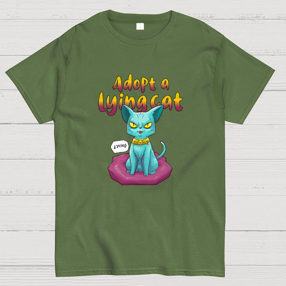 Lying Cat  T-Shirt