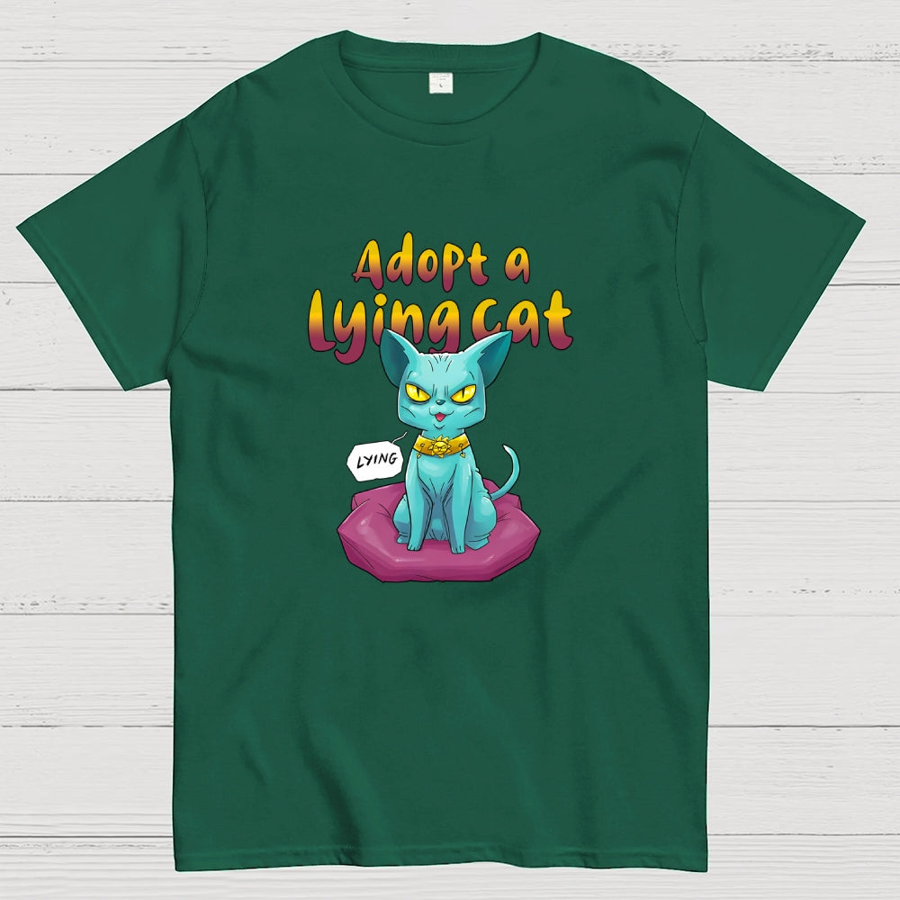 Lying Cat  T-Shirt