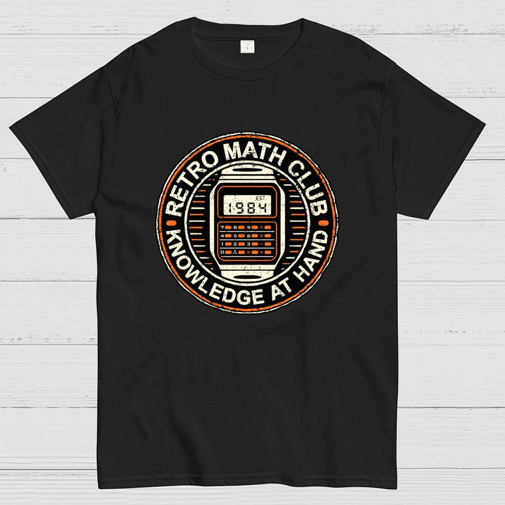 Retro Math Club  T-Shirt