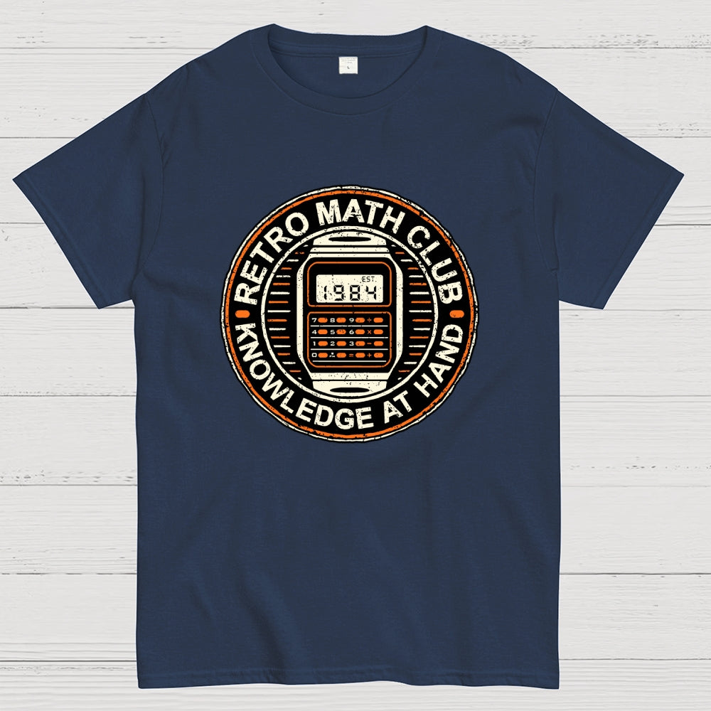 Retro Math Club  T-Shirt