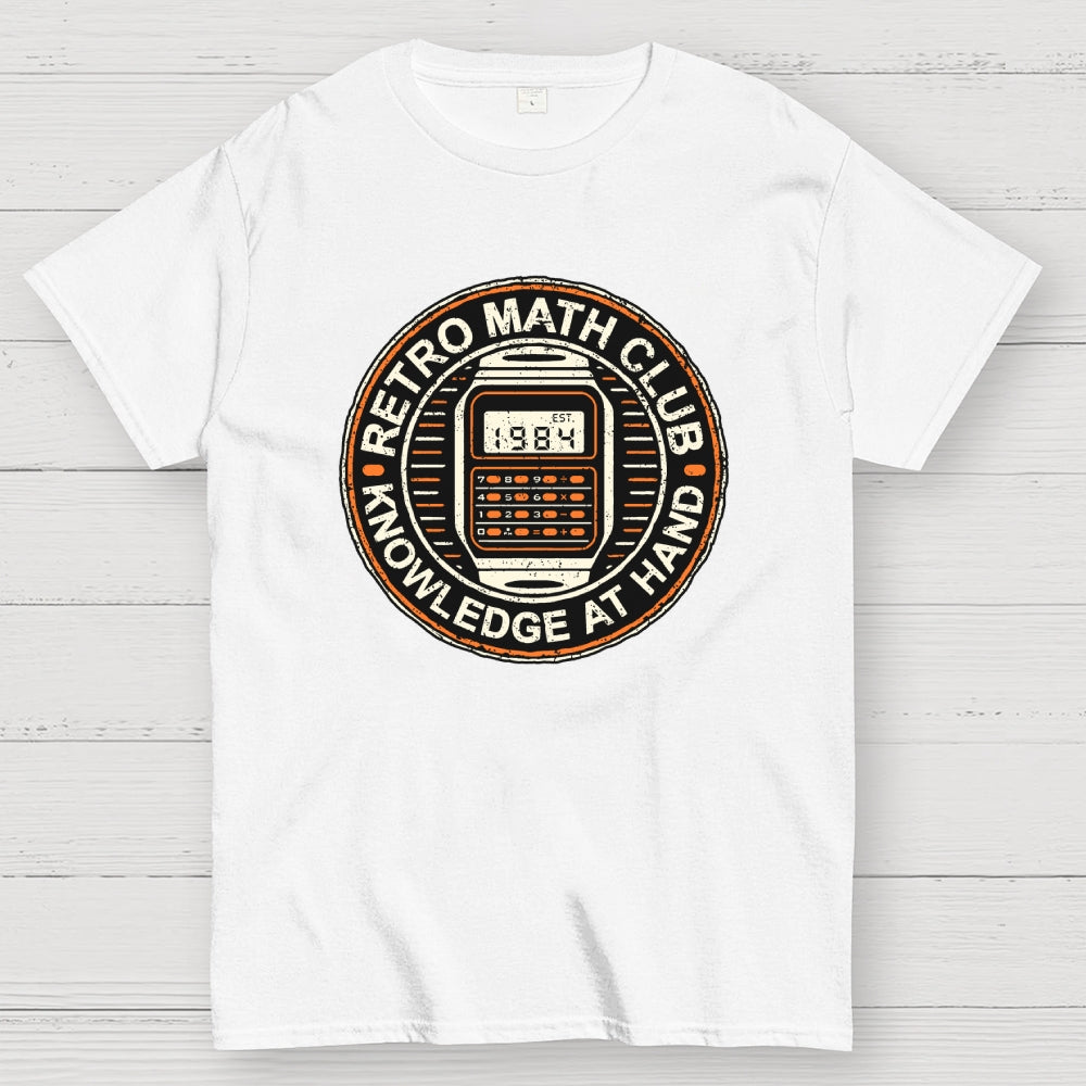 Retro Math Club  T-Shirt