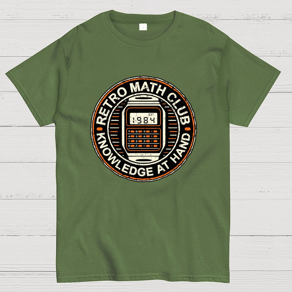 Retro Math Club  T-Shirt
