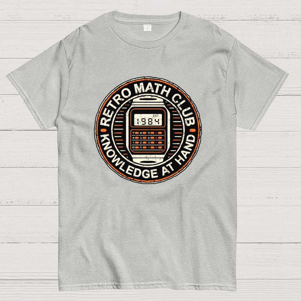 Retro Math Club  T-Shirt