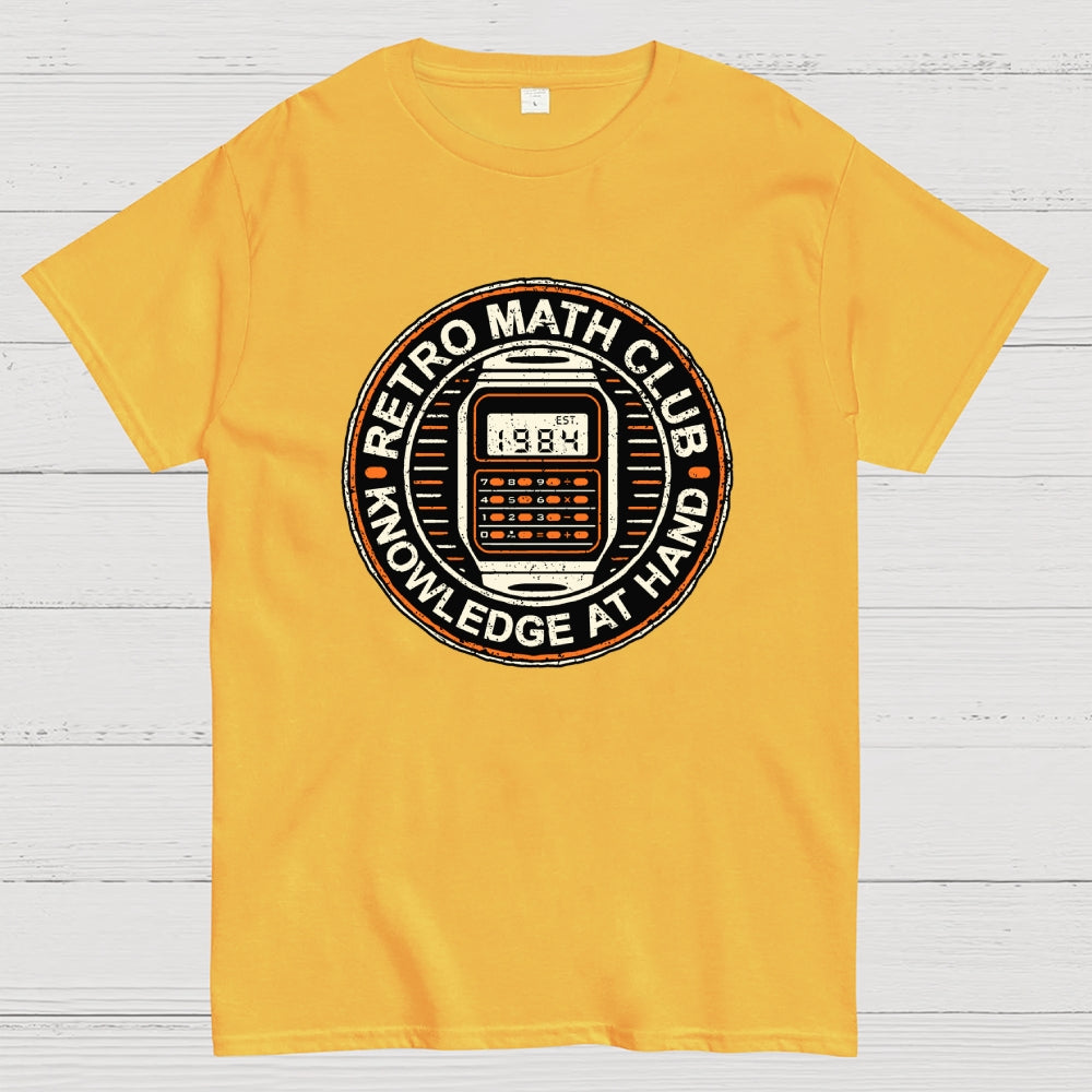 Retro Math Club  T-Shirt