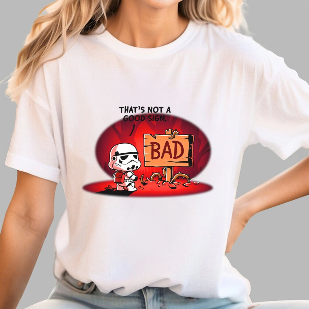 That's Not a Good Sign Art Print  T-Shirt