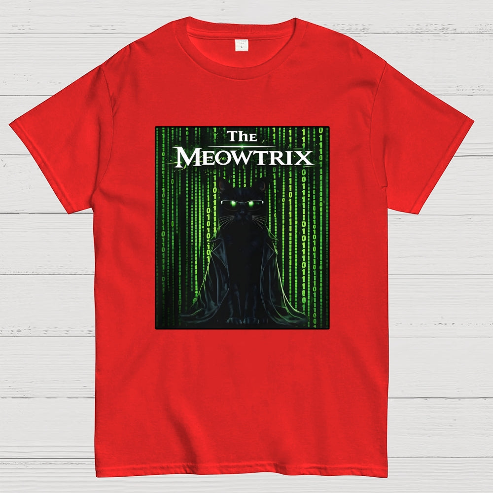 The Meowtrix Cat  T-Shirt