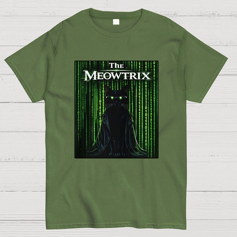 The Meowtrix Cat  T-Shirt