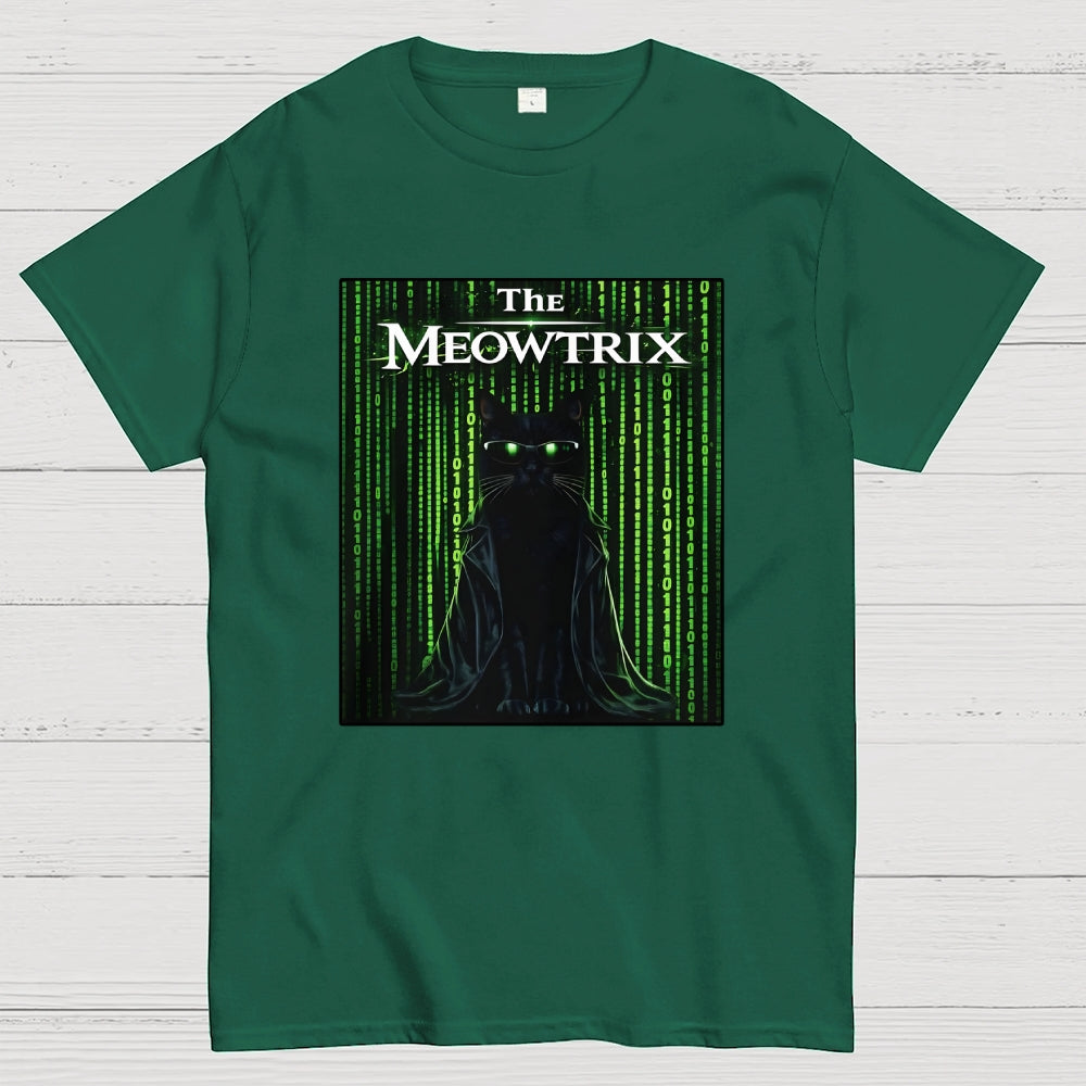 The Meowtrix Cat  T-Shirt