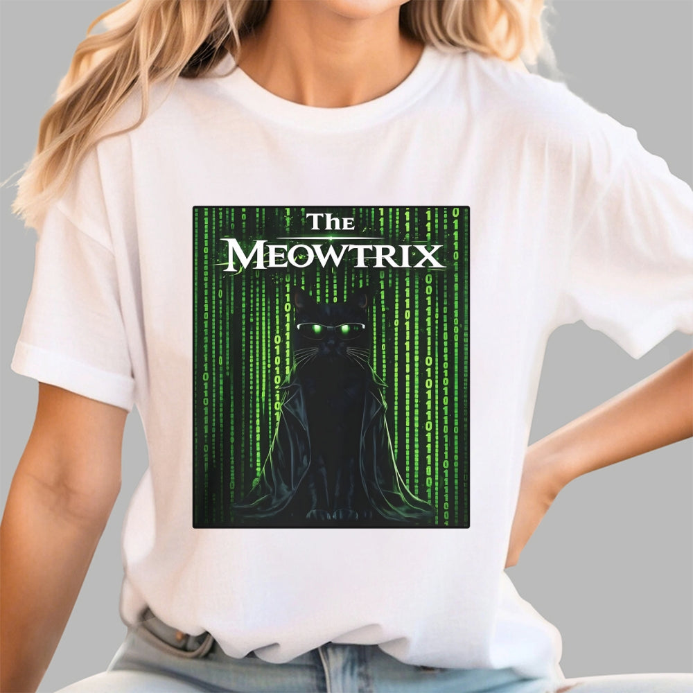 The Meowtrix Cat  T-Shirt