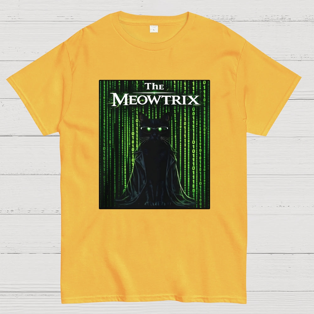 The Meowtrix Cat  T-Shirt