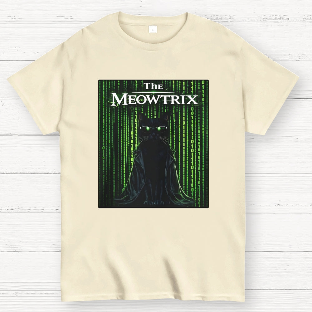 The Meowtrix Cat  T-Shirt