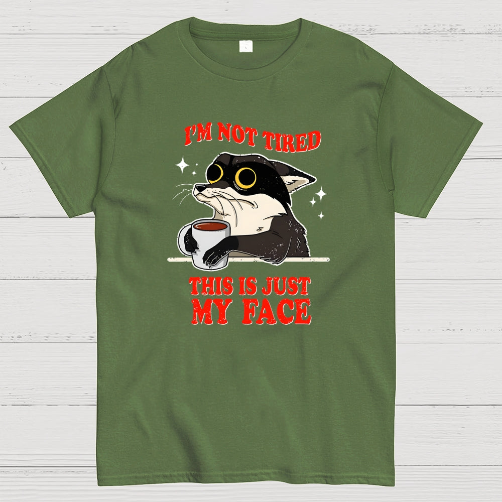 Not Tired Cat  T-Shirt