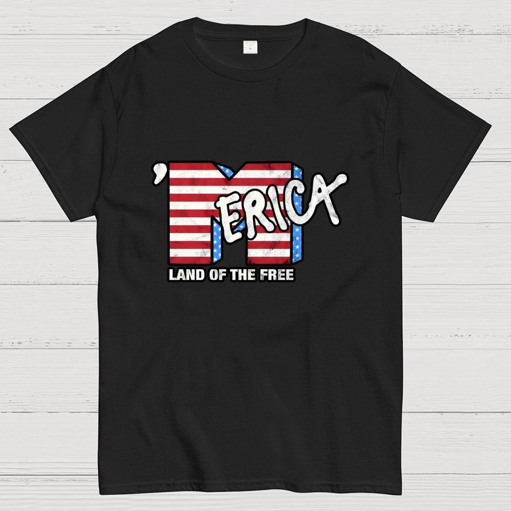 Merica- Land of the Free  T-Shirt