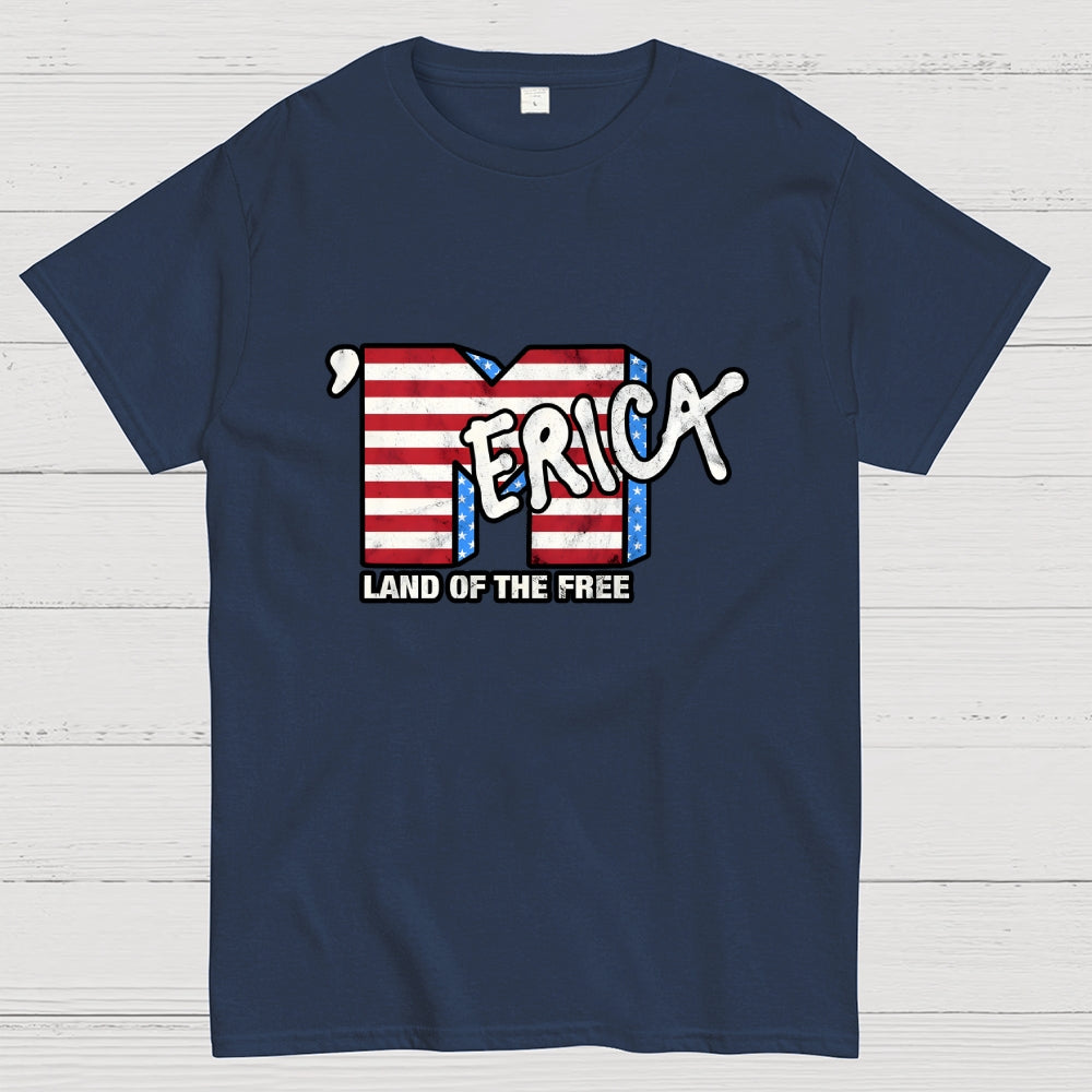 Merica- Land of the Free  T-Shirt