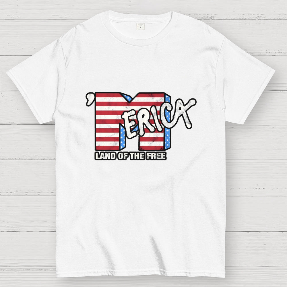 Merica- Land of the Free  T-Shirt