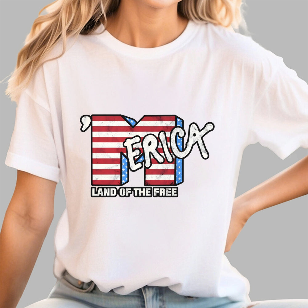 Merica- Land of the Free  T-Shirt