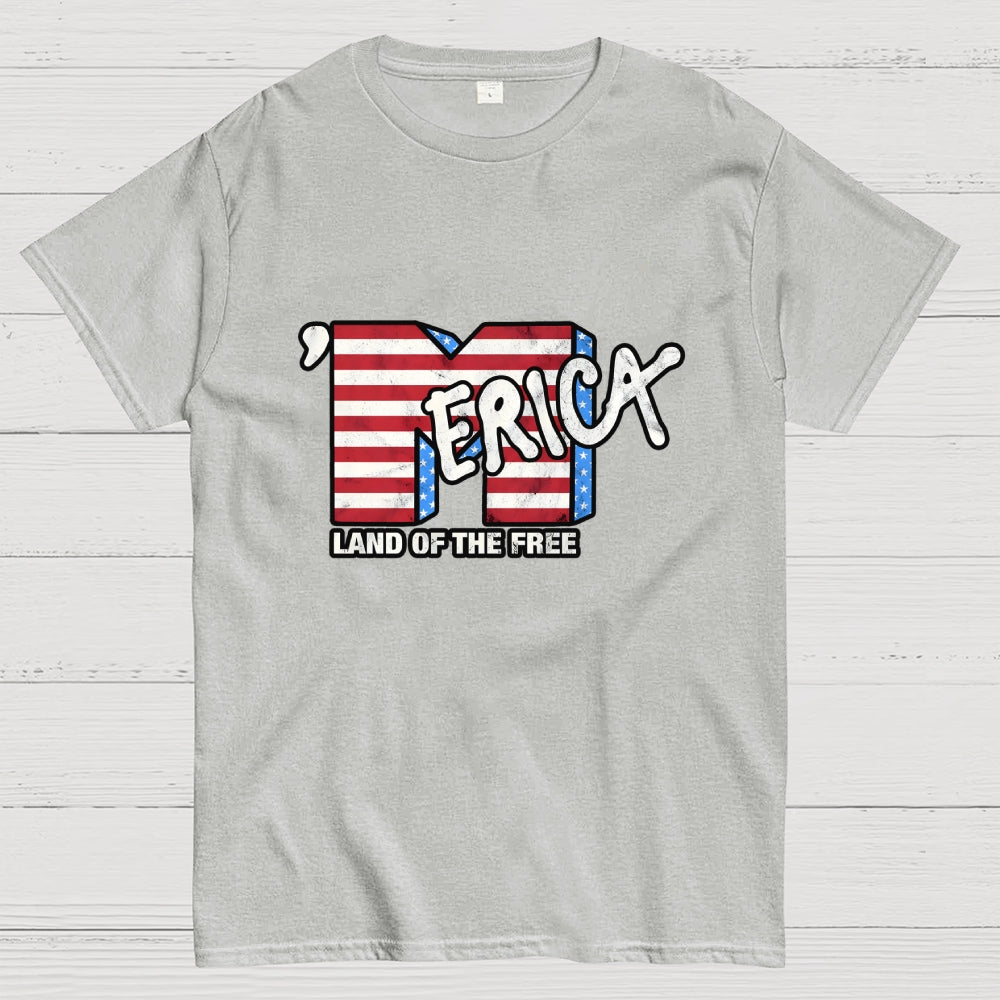 Merica- Land of the Free  T-Shirt