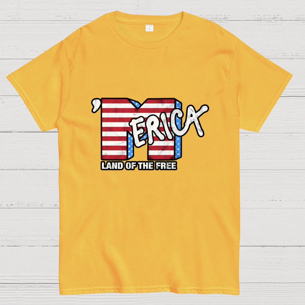 Merica- Land of the Free  T-Shirt