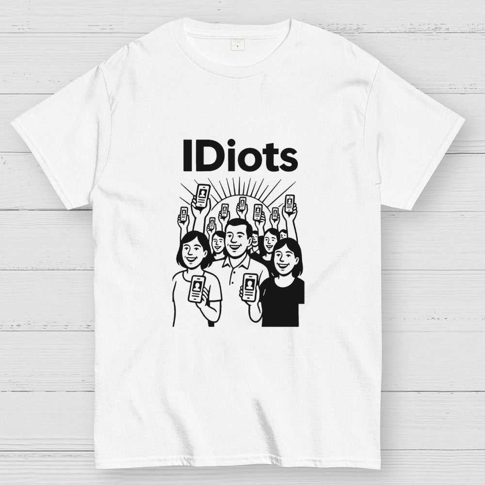 IDiots Digital ID Card  T-Shirt