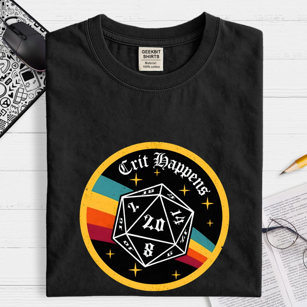 Crit Happens  T-Shirt