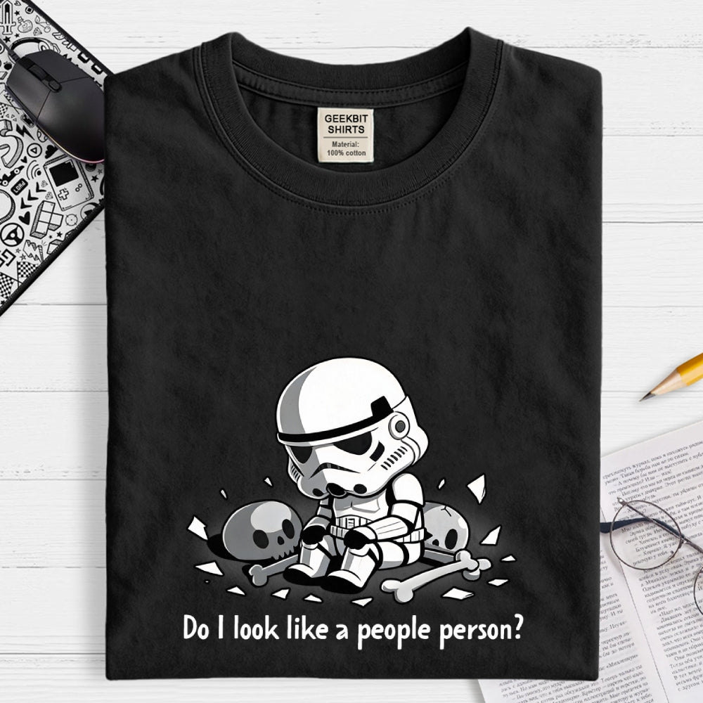 Do I Look Like A People Person Art Print  T-Shirt