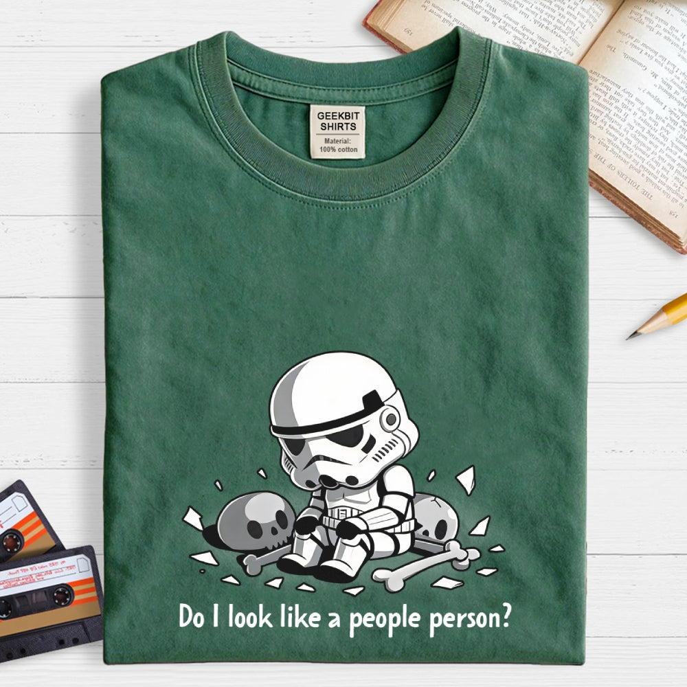 Do I Look Like A People Person Art Print  T-Shirt