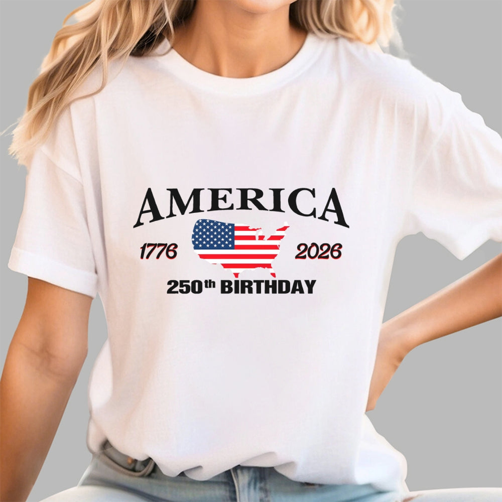 250th Anniversary of American Independence Day (1776)  T-Shirt