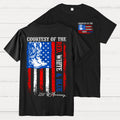 Courtesy of the Red White and Blue 250th anniversary Front And Back Printing  T-Shirt