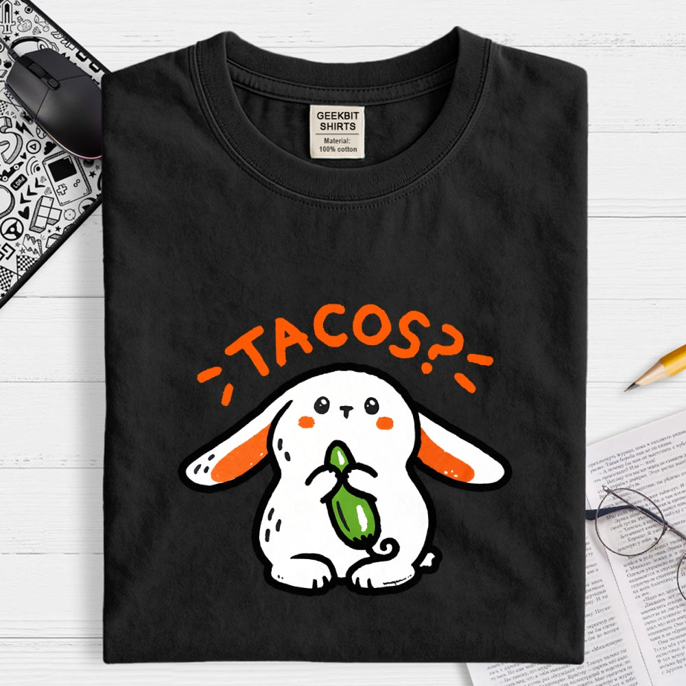 Somebunny Loves Tacos  T-Shirt