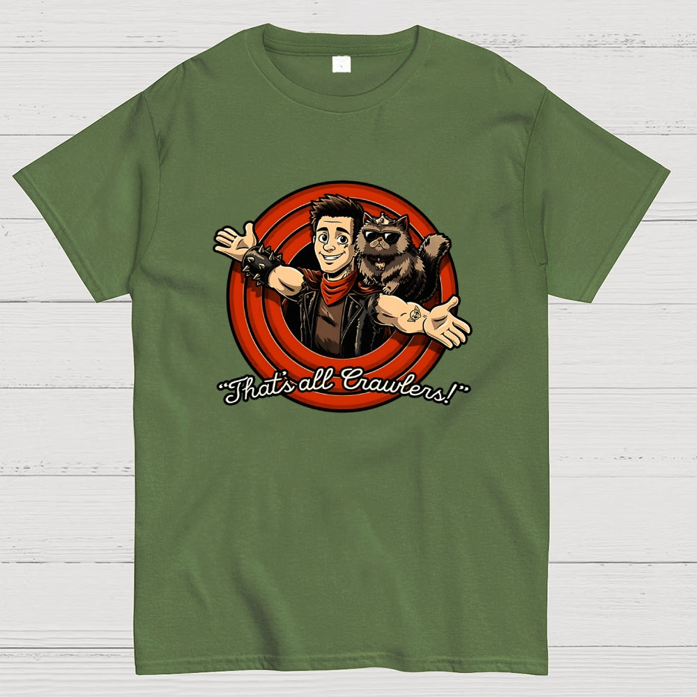 Dungeon Book Vintage Toon  T-Shirt