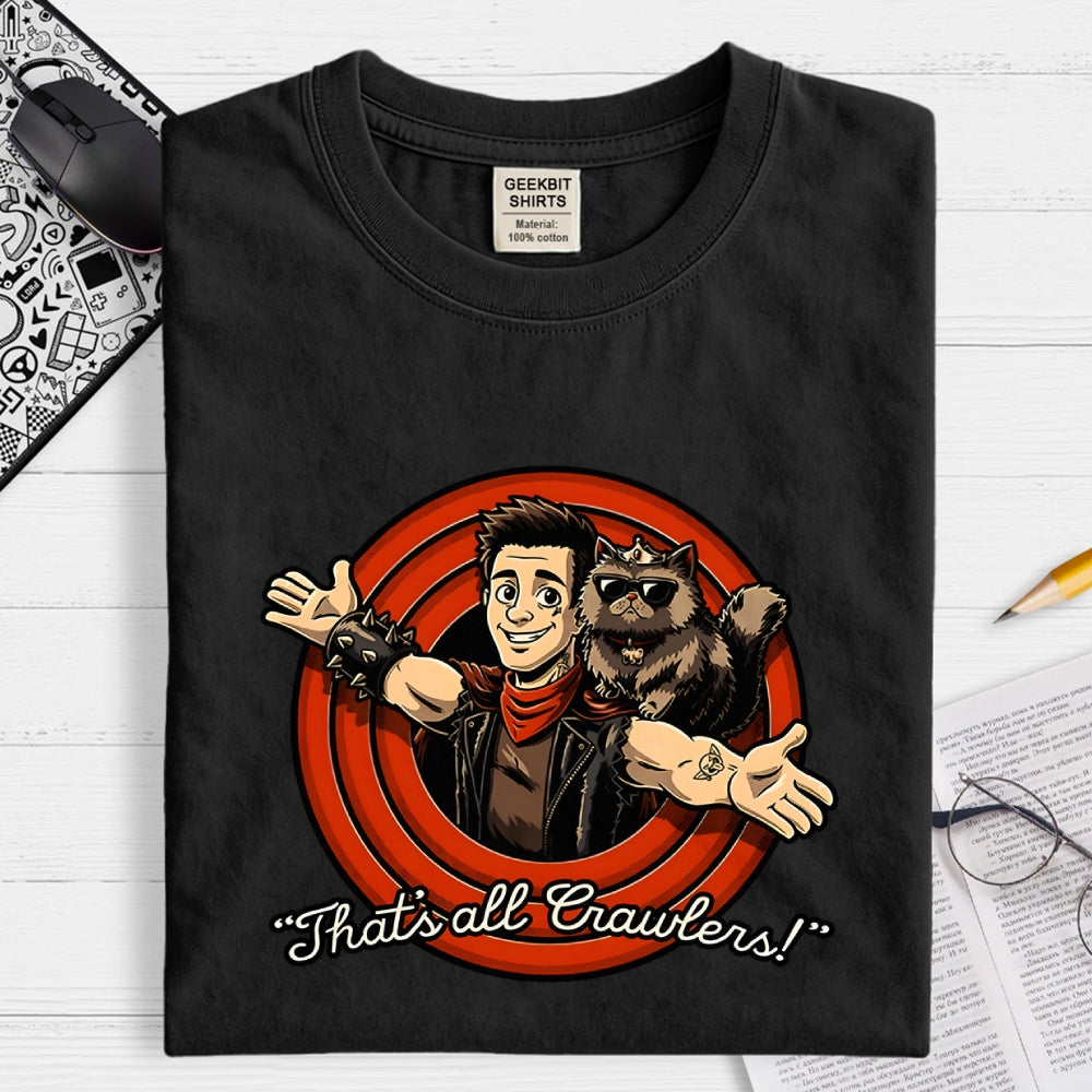 Dungeon Book Vintage Toon  T-Shirt