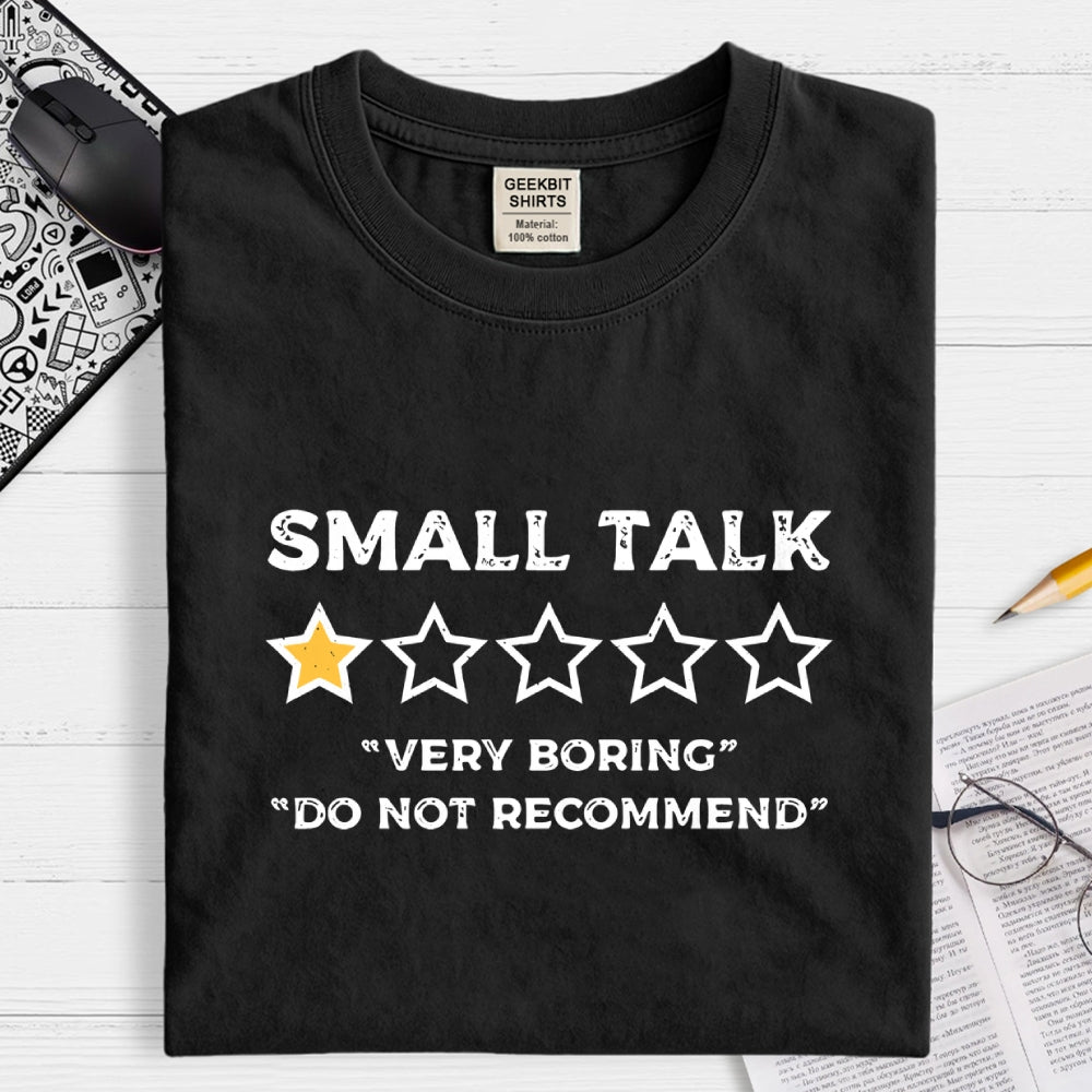Small Talk Review  T-Shirt