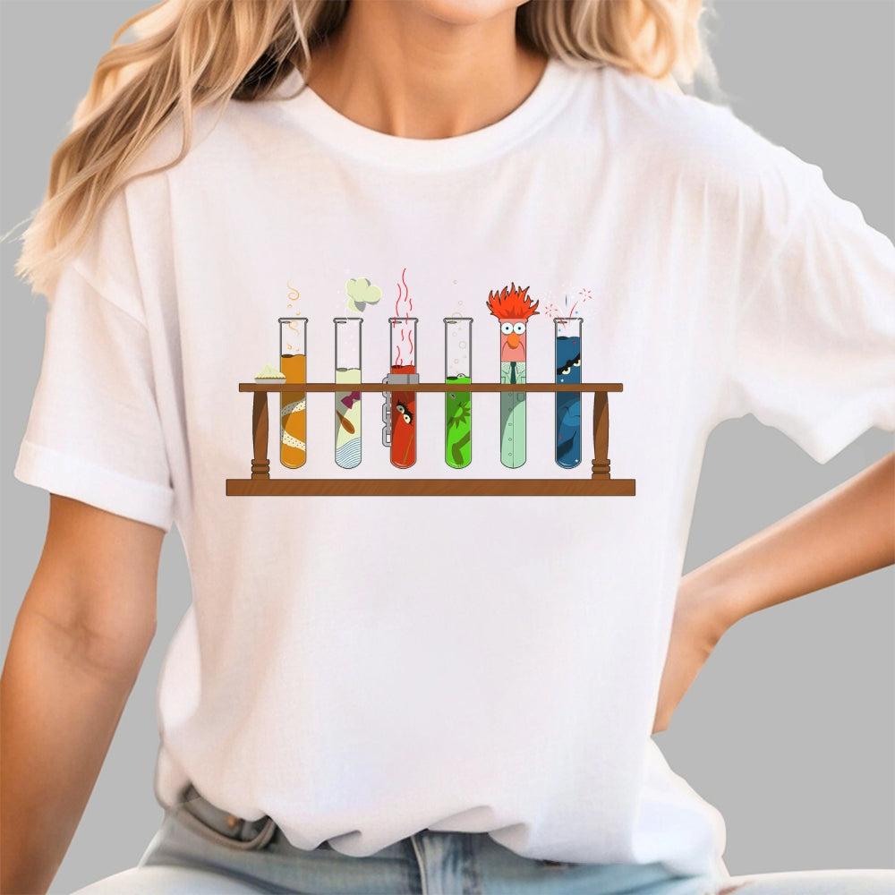 Muppet Science Bunsen And Beaker Teacher  T-Shirt