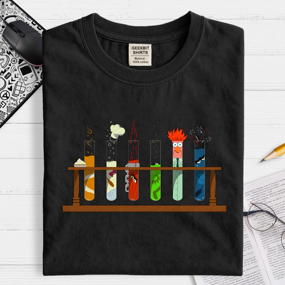 Muppet Science Bunsen And Beaker Teacher  T-Shirt