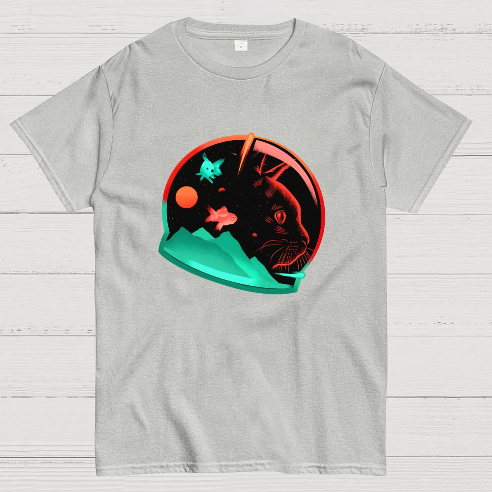 Astrocat - Cat and Space  T-Shirt