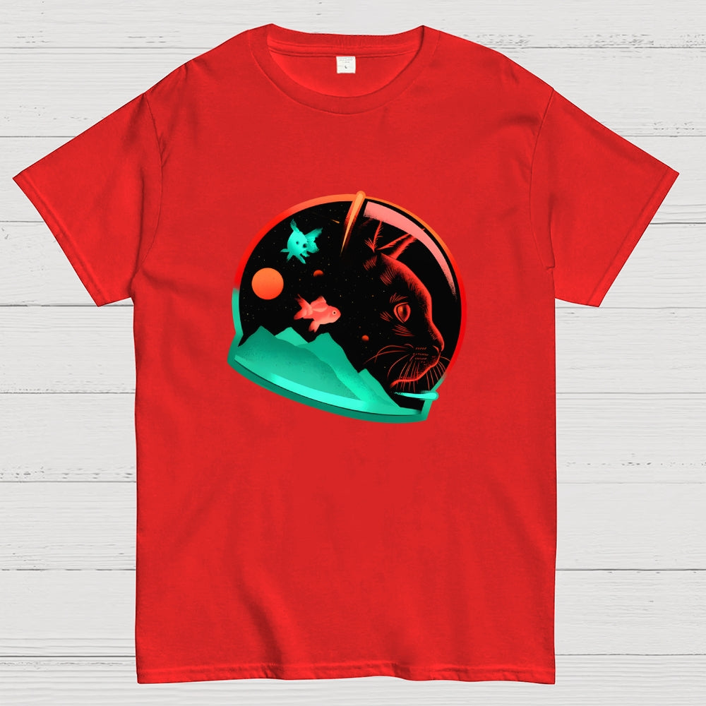 Astrocat - Cat and Space  T-Shirt