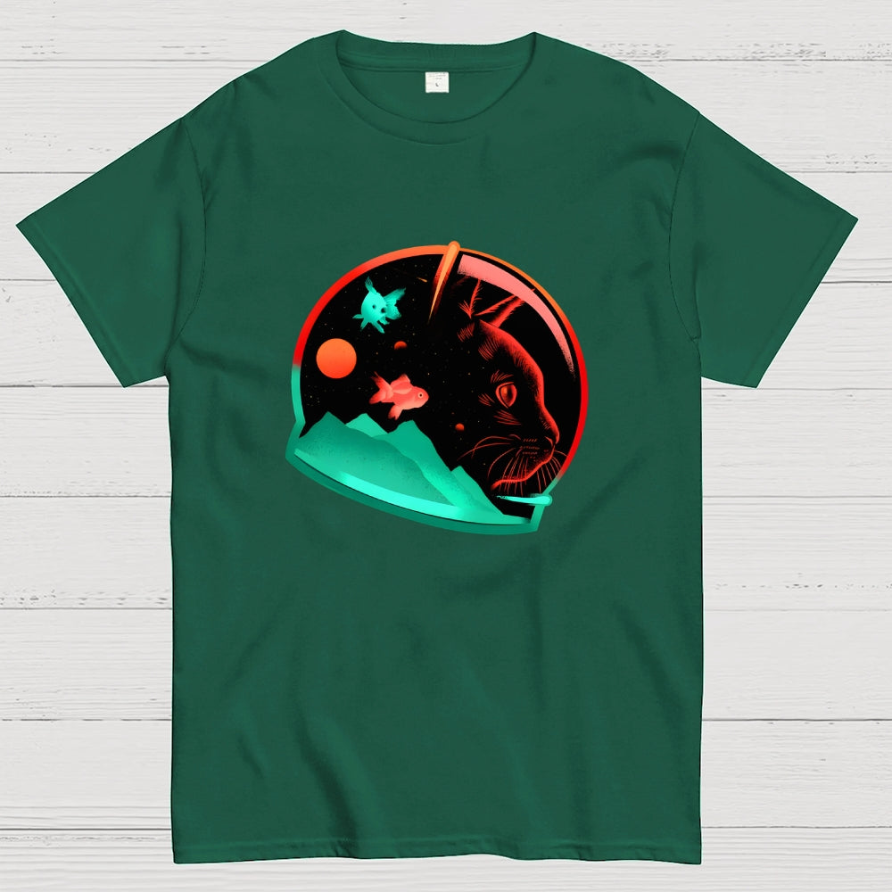 Astrocat - Cat and Space  T-Shirt