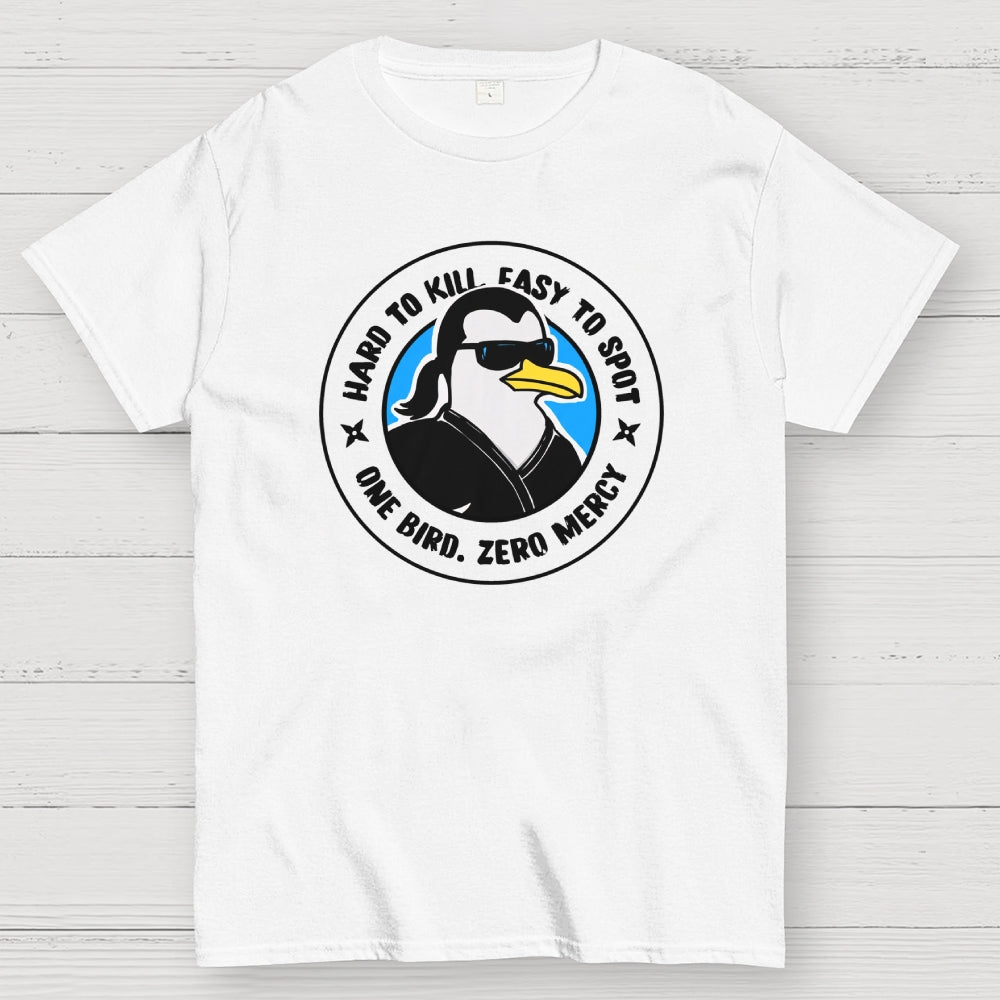 Steven Seagull One Bird Zero Mercy  T-Shirt