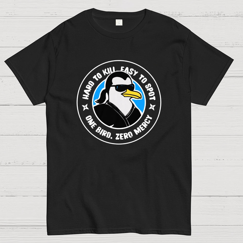 Steven Seagull One Bird Zero Mercy  T-Shirt